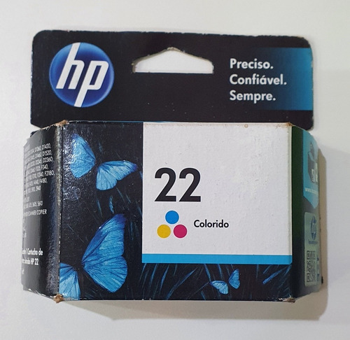 Cartucho Hp 22 Colorido Original Último Do Estoque