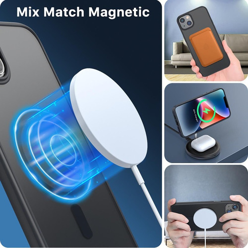 . Funda Mybat Contour Con Magsafe Y Mica Para iPhone 14 Plus