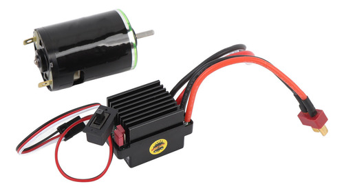 Motor De 540 Escobillas Para Set 1/10 Rc Crawler Esc Water