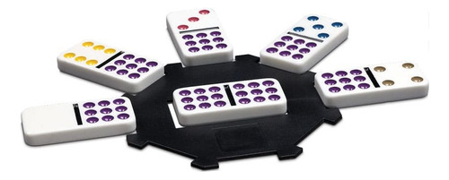 Juego De Mesa Domino Doble 9 En Lata Para Diversión Familiar