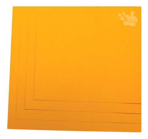 Papel Color Plus 180g A4 Jamaica (laranja Claro) 10 Folhas