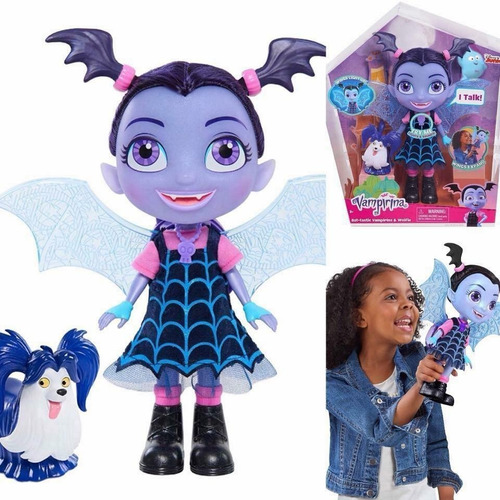 Vampirina Muñeca 30cms Con Luces Y Sonidos Disney Junior