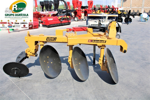Arado Agricola 3 Discos Hidraulico Marca Kimball P Tractor