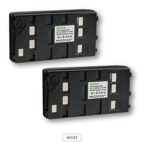 (2) Baterias Mod. 66123 Para Jvc Gr-ax880us
