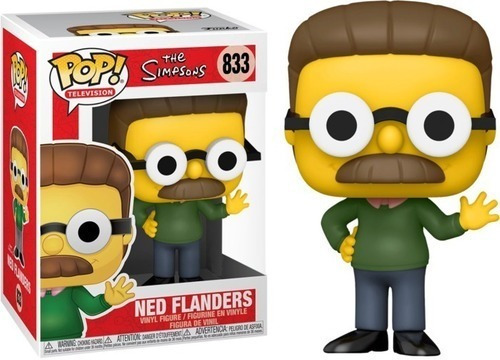 Funko Pop - Los Simpsons Flanders Zurdo 833 (exclusivo) Xuy