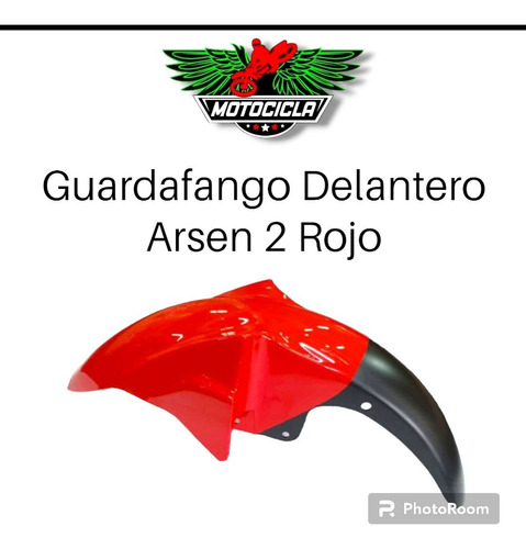 Guardafango Delantero Arsen 2 Rojo