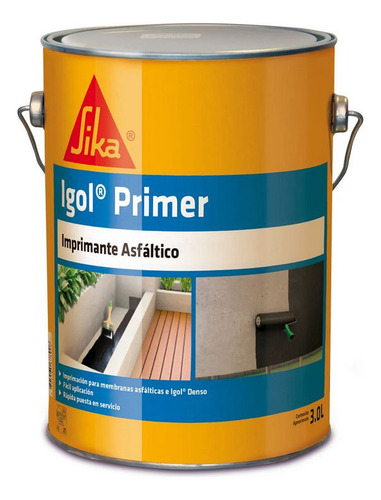 Igol Primer Imprimante Asfáltico 3 Lt