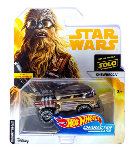 Hot Wheels Chewbacca Star Wars Character Cars