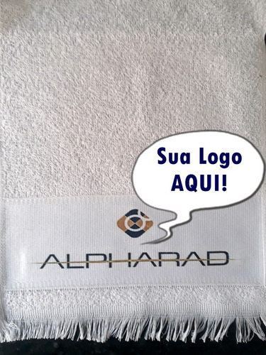 Kit Com 250 Toalhinhas Personalizadas Com Sua Logo Embaladas