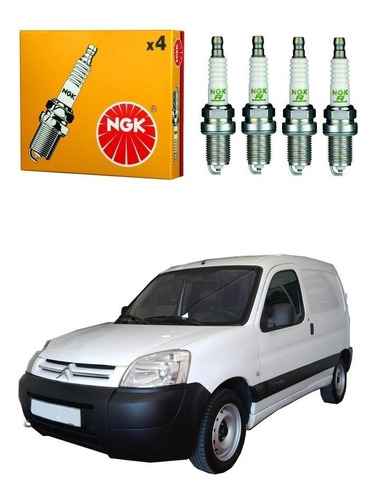 Jogo Velas Ngk Berlingo 1.8 8v 2004