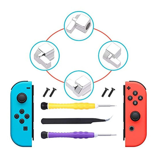 [nueva Version] Pestillos De Repuesto Para Nintendo Switch