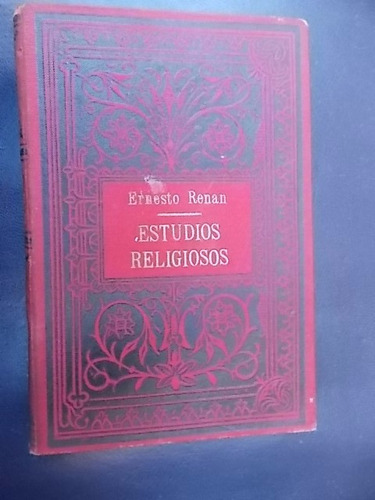 Estudios Religiosos - Ernesto Renán 