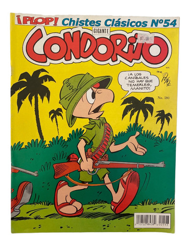 Comic Condorito Gigante #593 Pepo Chistes Clasicos No. 54