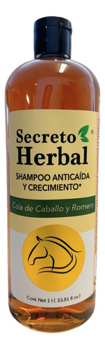 Shampoo Secreto Herbal Anticaída Con Cola De Caballo 1L