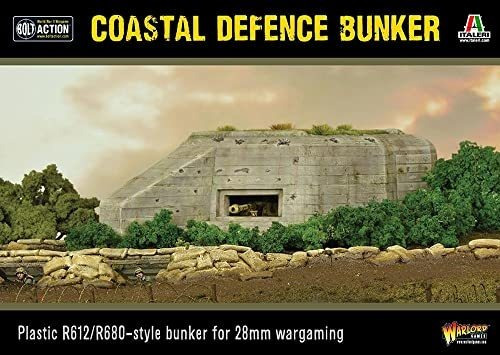 Kit De Modelo Plástico: Bunker Defensa Costera Wwii