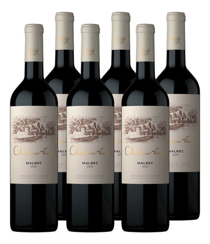 Chateau Vieux Tinto Malbec Gran Reserva 6 X 750