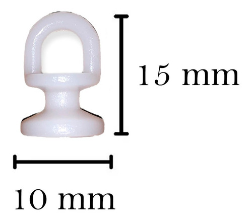 Imagem 3 de 10 de Kit Trilho Suíço Simples Max Guia Cortina Teto Cortineiro 2m