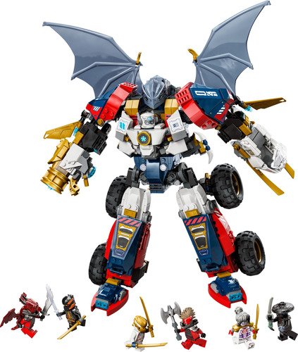 Lego Ninjago 71834 Meca Ultra Combo De Zane
