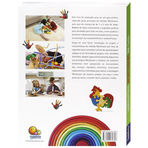 Escolinha Laboratório Montessori - Em Casa, de Piroddi, Chiara. Editora Todolivro Distribuidora Ltda. em português, 2021