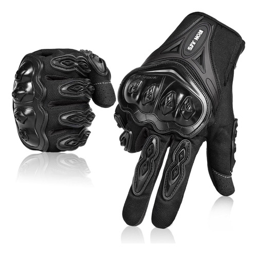 Guantes Moto Ciclista Con Proteccion En Nudillos Y En Palmas