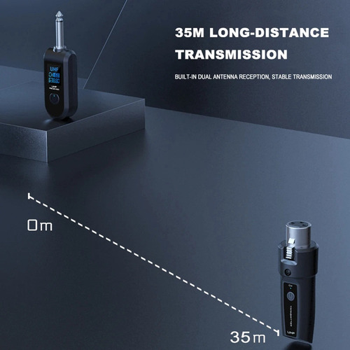 Rii Sistema Adaptador Xlr, Transmisor Y Receptor De