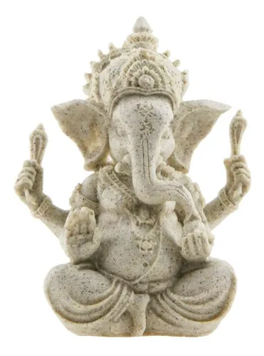 comprar Figura Decorativa Hecha Mano Ganesha Elefante Dio Estatua
