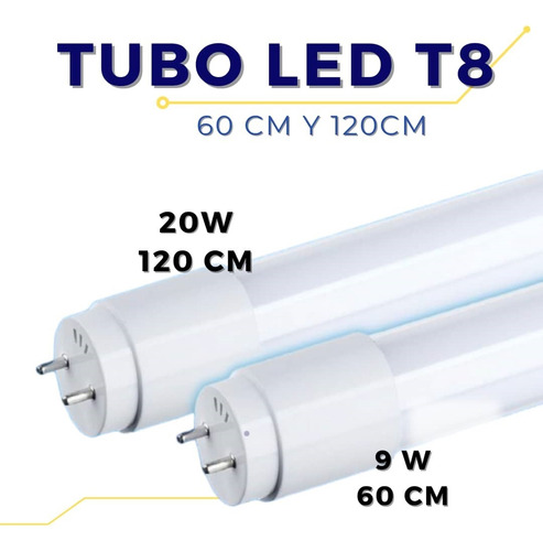 Tubo Led  20 W T8 85-265v 120 Cms
