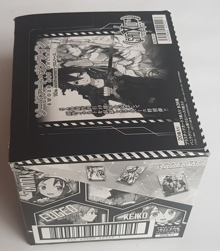 Sword Art Online 10th Anniversary Bandai Wafer Caja 20 Sobre