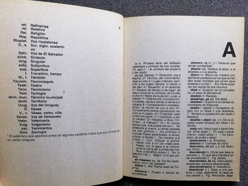 Mini Diccionario Larousse Completo ( A - Z ), 26 Tomos (1) (Usado)