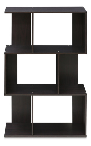 Furinno Estante Abierto Para Libros De 3 Niveles Simply Mod. Color Expresso