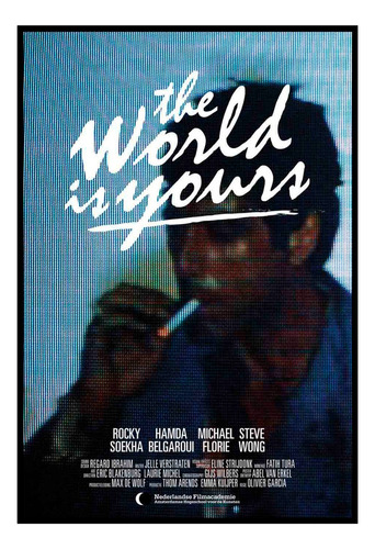 Cuadro Poster Premium 33x48cm The World Is Yours Scarface