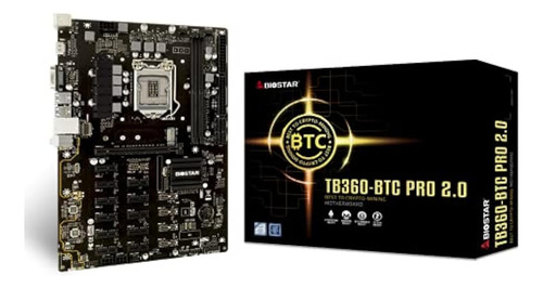 Biostar Tb360-btc Pro 2.0 Core I7 / I5 / I3 Intel 8th Y 9th