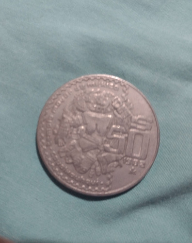 Moneda De 50 Diosa Azteca