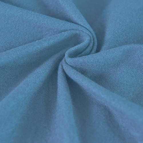 Funda De Sofa Elastica Easy-going De 2 Piezas Azul Claro
