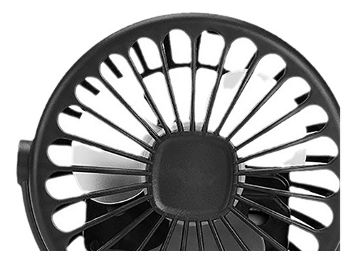 Trípode Flexible Con Ventilador De Cochecito Negro Y Negro Q