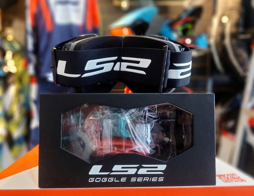 Imagen 5 de 6 de Antiparras Motocross Ls2 Aura Pro Incluye Tear Off Y Pinlock