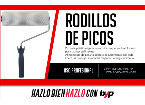 Zapato De Picos Con Jalador Y Rodillo De Picos Uso Epoxicos