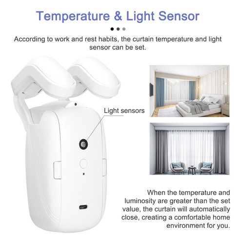 Robot De Cortina Eléctrico Wifi, Motor Inteligente Automátic