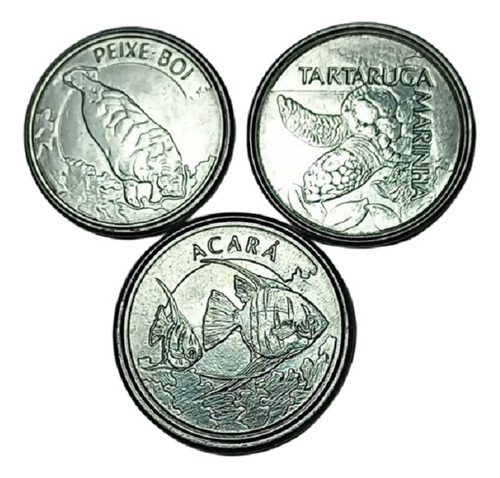 Brasil - 1000, 500 Y 100 Cruzeiros 1992 Fauna (ref 296)