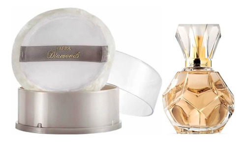 Talquera Corporal Perfumada & Agua De Perfume Jafra Diamonds
