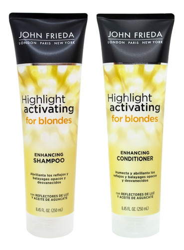 John Frieda Kit Highlight Shampoo + Acondicionador Rubios