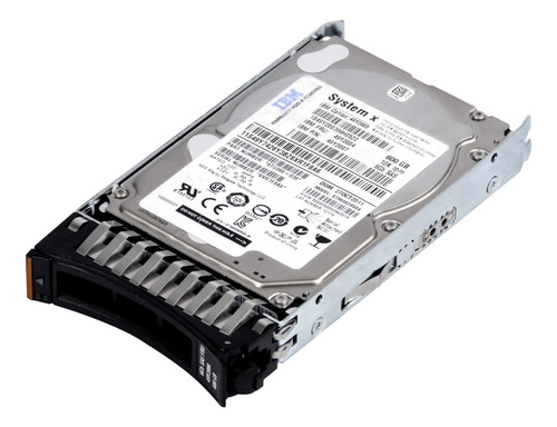 Hd Sas Ibm 600g 10k 2.5 49y2004 49y2003 49y2007 St9600204ss Cor Prateado