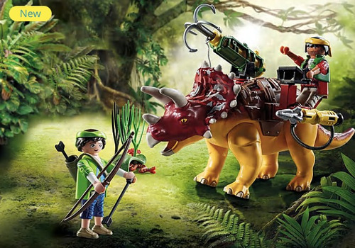 Playmobil Dinosaurios Triceraptors