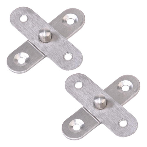 2 Piezas Giratoria Puerta Pequeña Sala Cocina Plegable