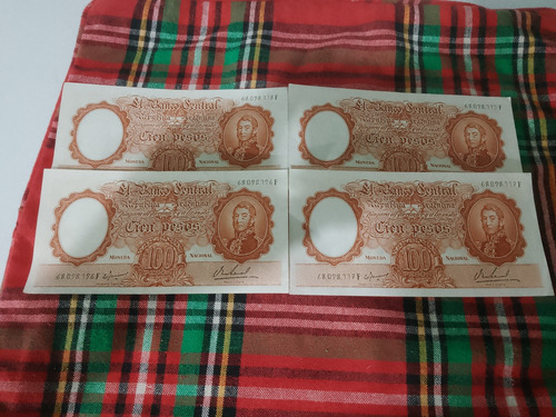Billete Antiguo De 100 Pesos M/n,sin Circular (Usado)