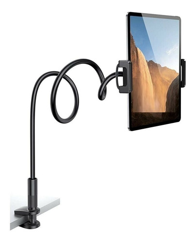 Suporte Universal Braço Flexível Celular Tablet Mesa E Cama