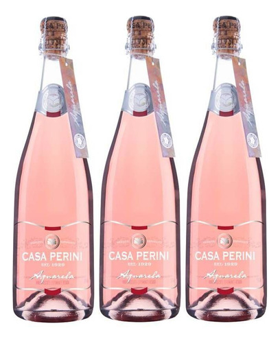 Vino Espumoso Casa Perini Espumante 2017 Adega Casa Perini 750 Ml Pacote X 3 UCasa Perini Espumante 2017 adega Casa Perini 750 ml pacote x 3 u