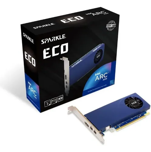 Intel Arc A310 グラフィックス 4GB GDDR6 ボード 本体 Tarjeta De Vídeo Sparkle Intel Arc A310 Eco 4gb Gddr6