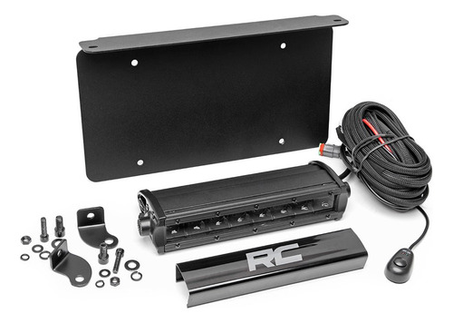 Rough Country Kit De Montaje De Matricula Led Serie Negra De