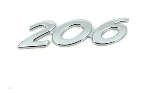 Emblema Logo Insignia Peugeot 206 Trasero